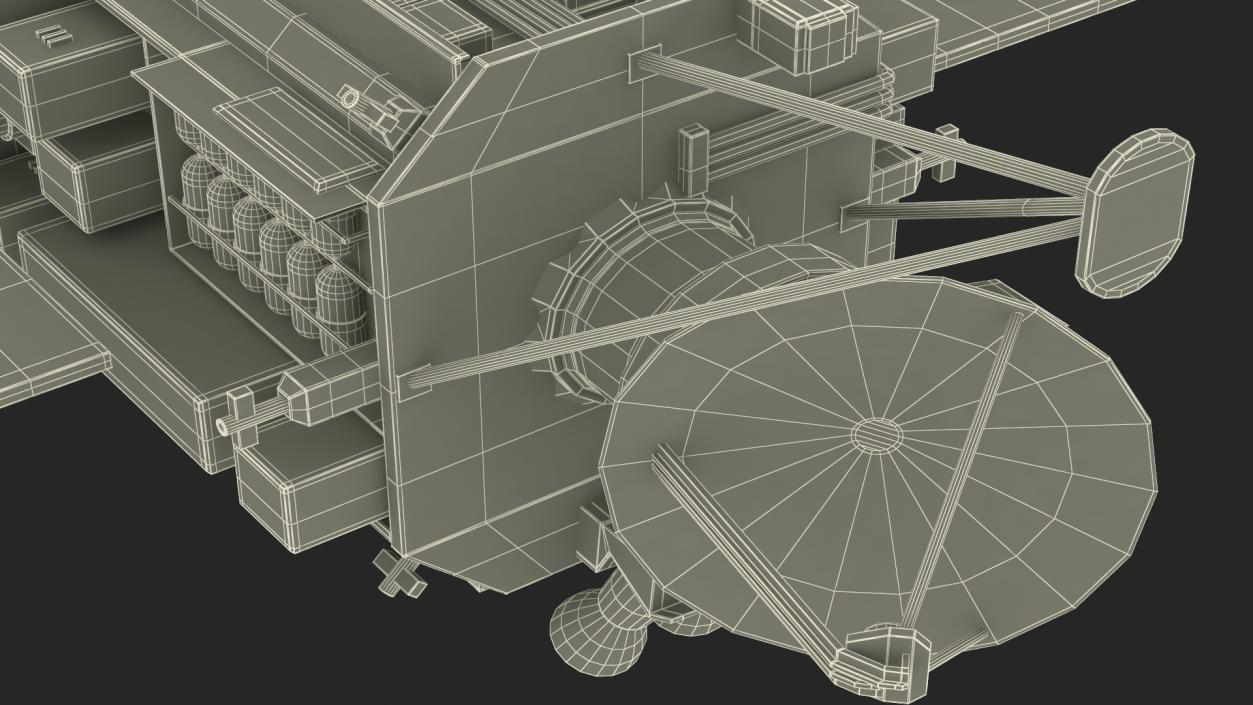 3D QuikSCAT Satellite model