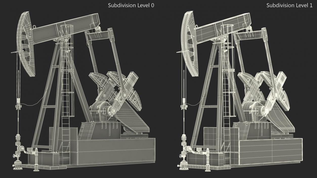 Oil Pumpjack 3D