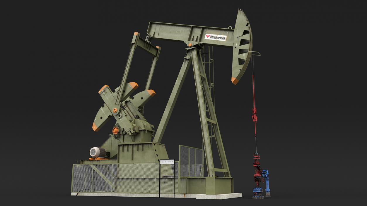 Oil Pumpjack 3D