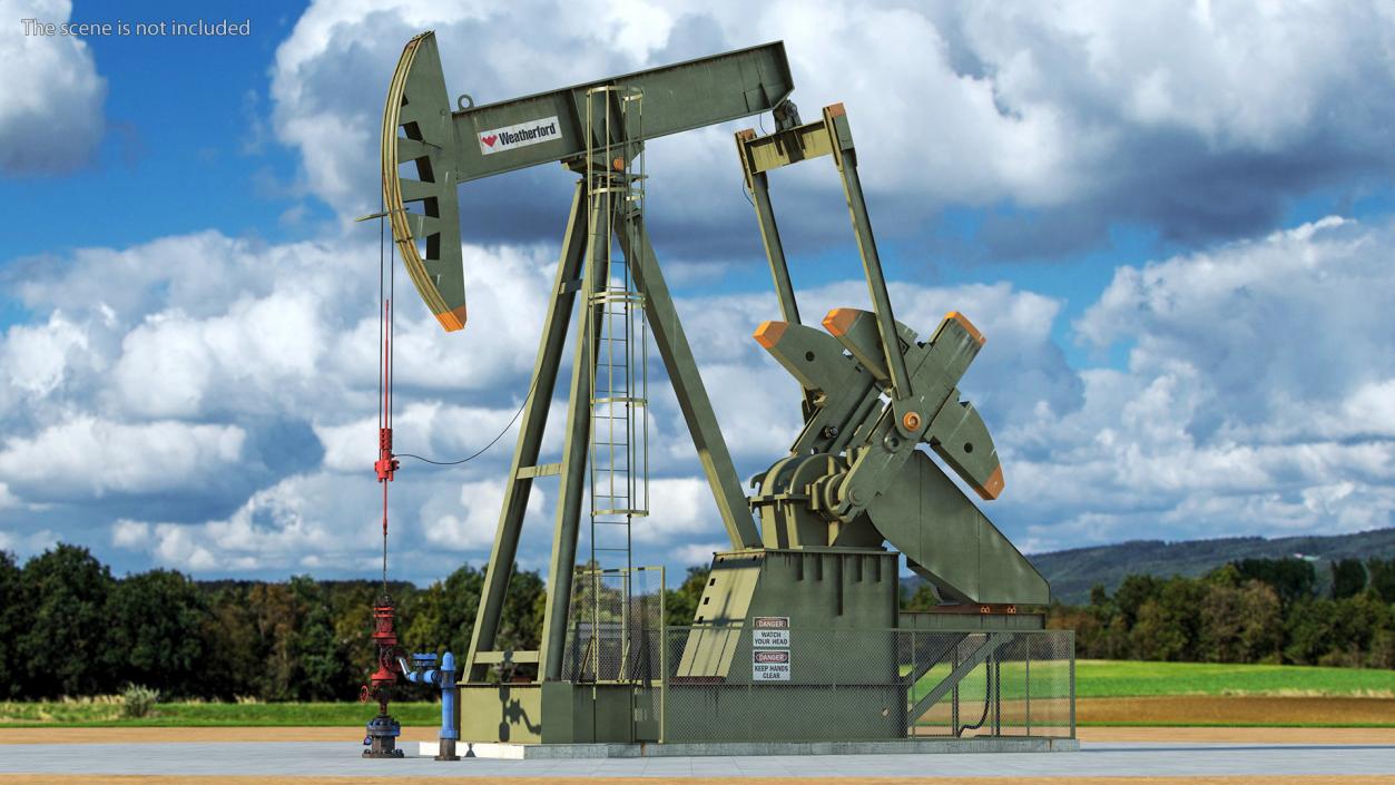 Oil Pumpjack 3D