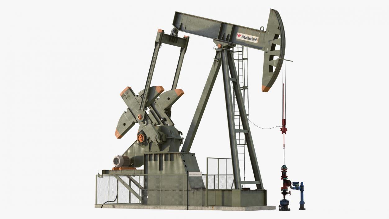 Oil Pumpjack 3D