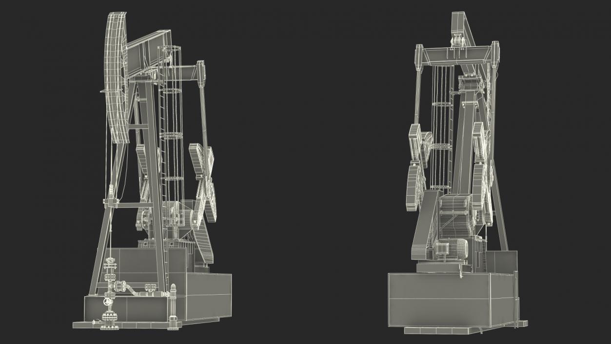 Oil Pumpjack 3D