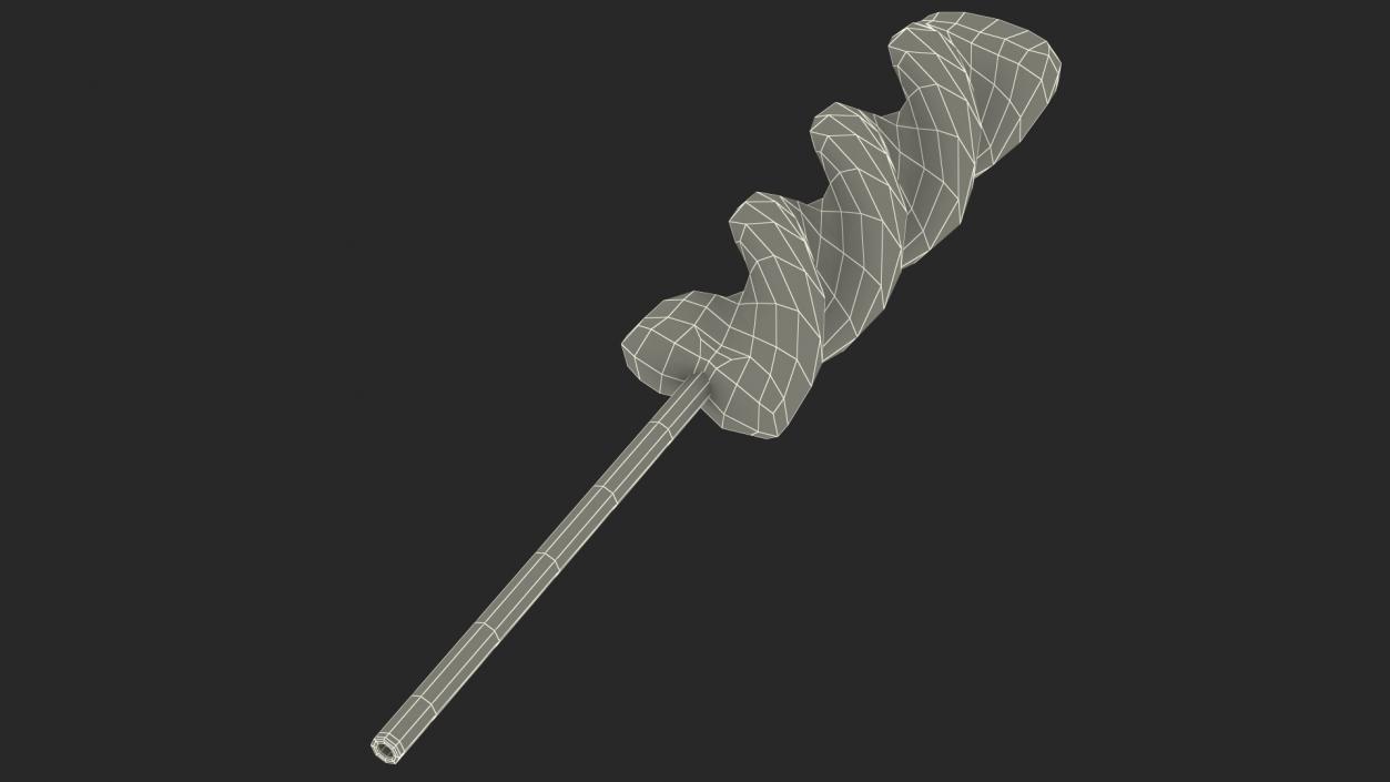 3D model Pink Twist Lollipop Stick