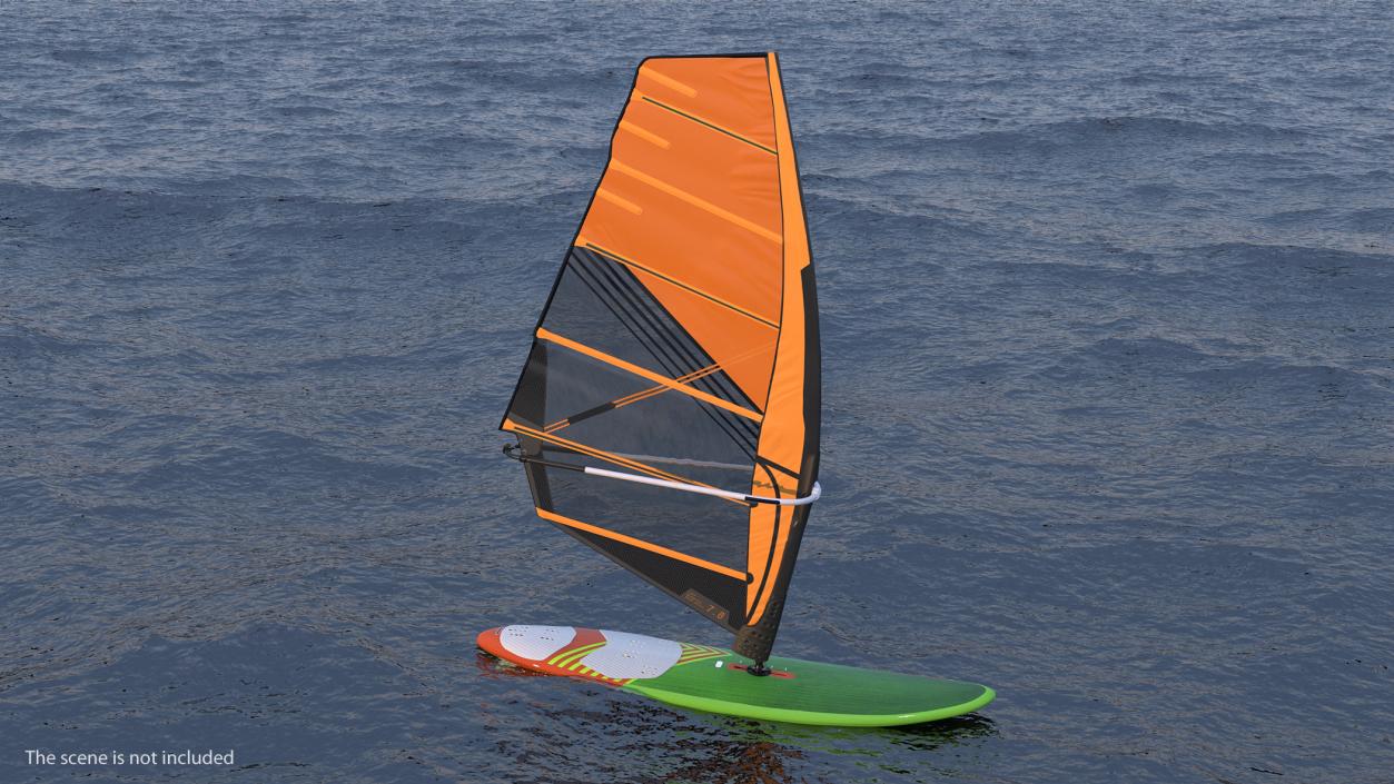 3D model Sport Windsurf Board