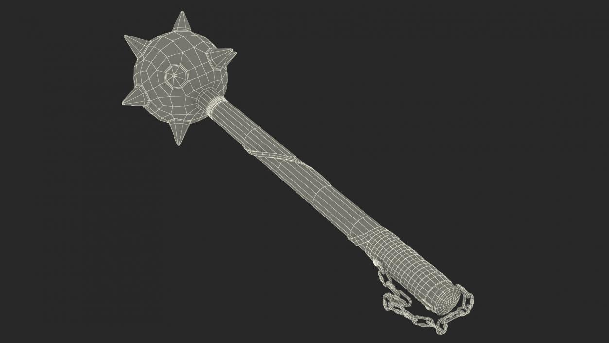 3D Morningstar Mace