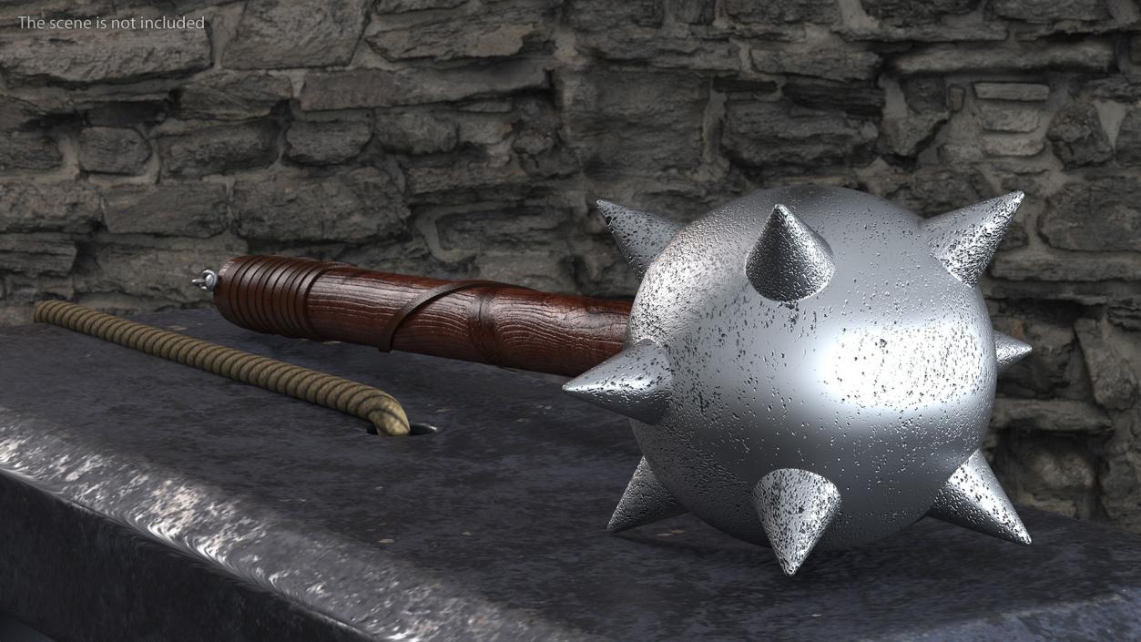 3D Morningstar Mace