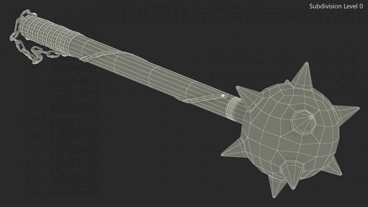 3D Morningstar Mace