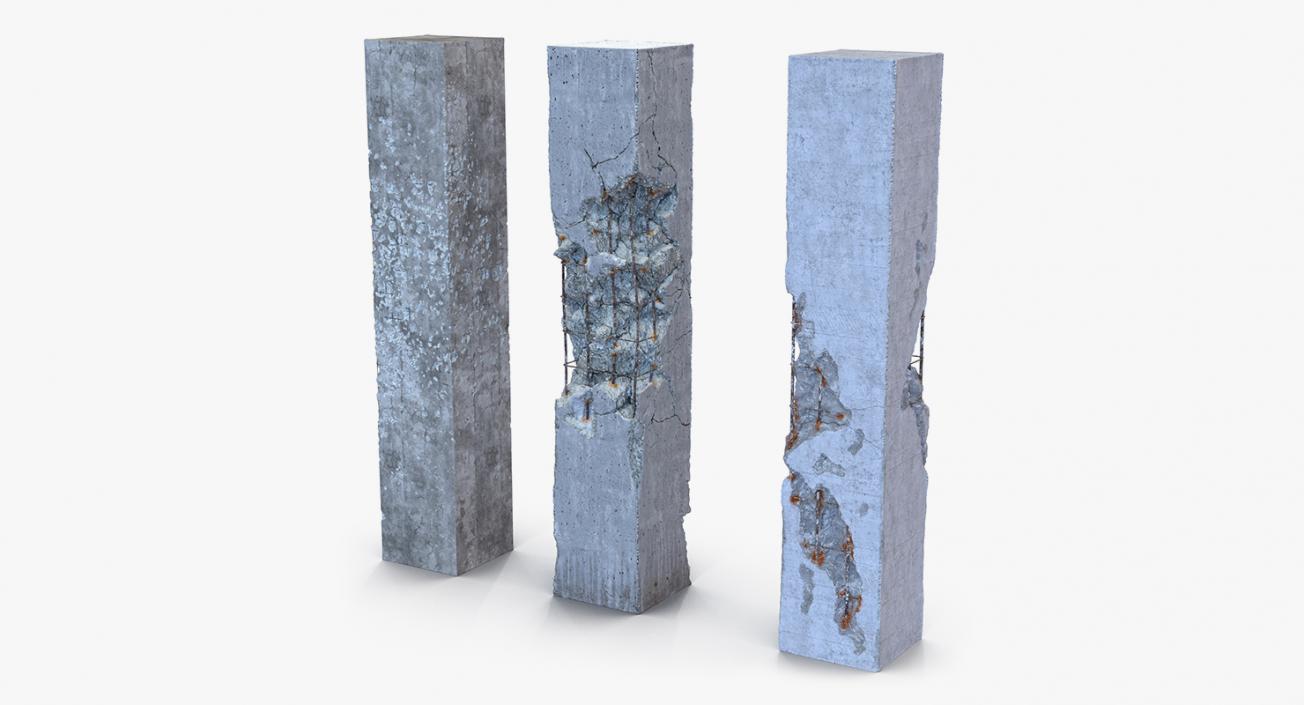 3D model Concrete Elements Collection 3