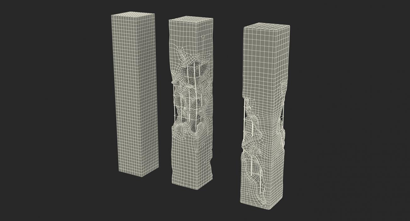 3D model Concrete Elements Collection 3