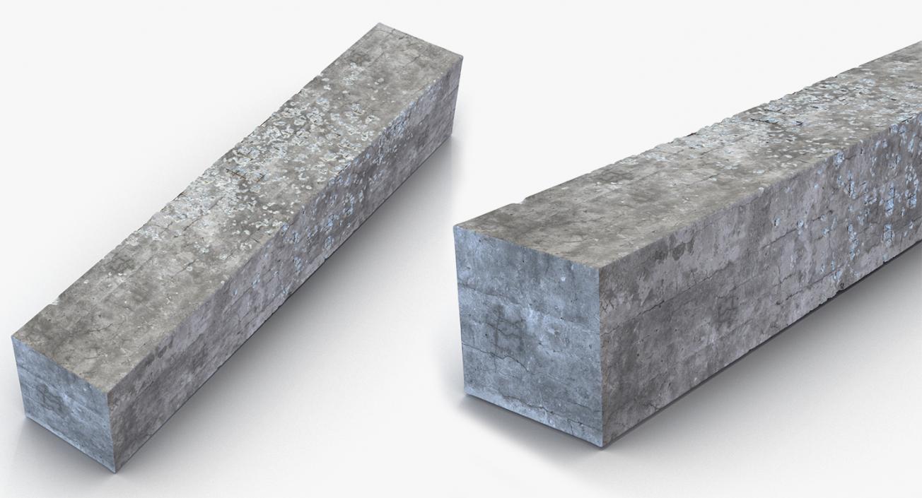 3D model Concrete Elements Collection 3