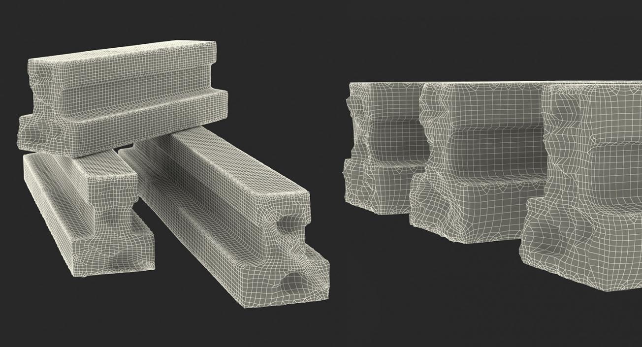 3D model Concrete Elements Collection 3