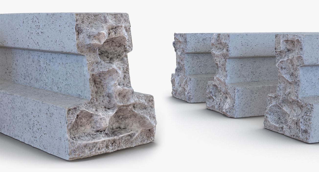 3D model Concrete Elements Collection 3