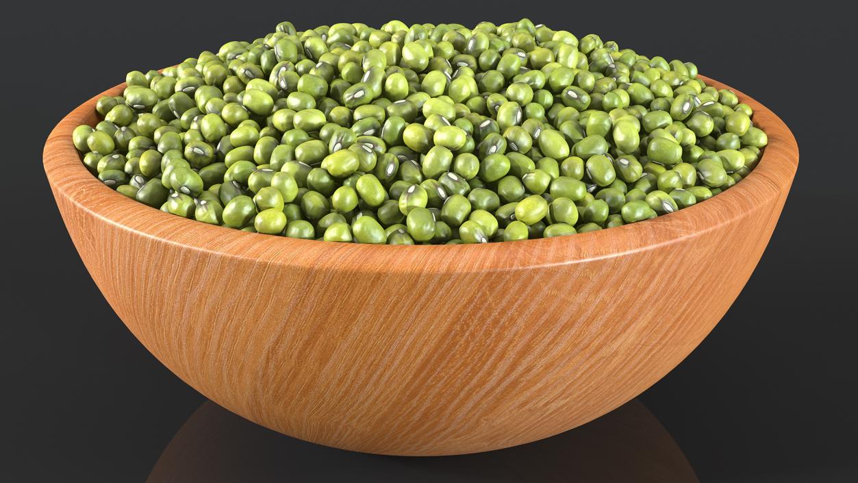 3D Beans and Seeds in a Bowl Collection 3 model