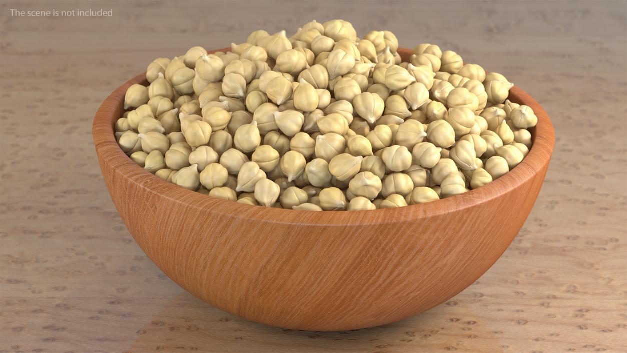 3D Beans and Seeds in a Bowl Collection 3 model