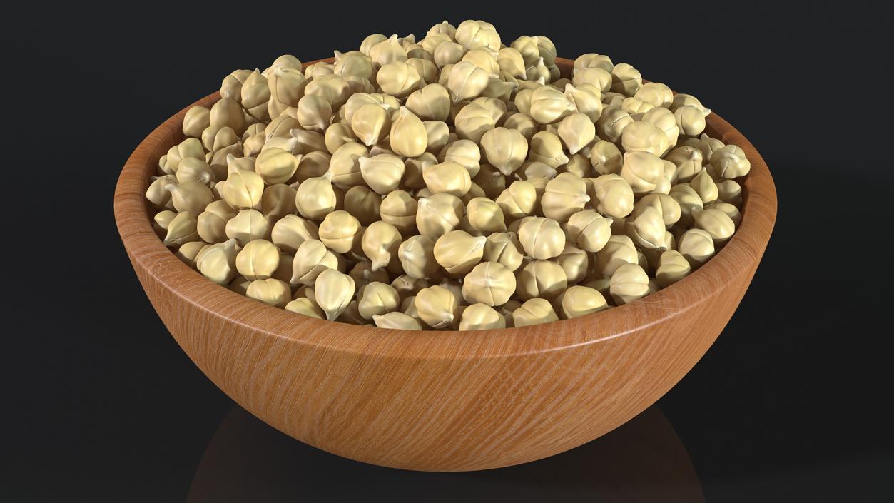 3D Beans and Seeds in a Bowl Collection 3 model