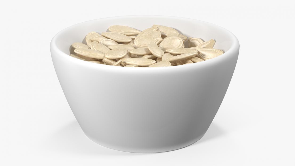 3D Beans and Seeds in a Bowl Collection 3 model