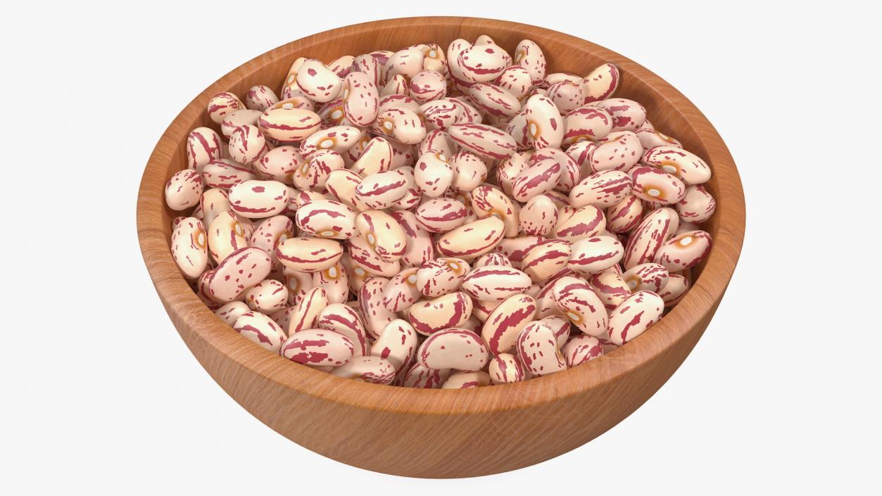 3D Beans and Seeds in a Bowl Collection 3 model