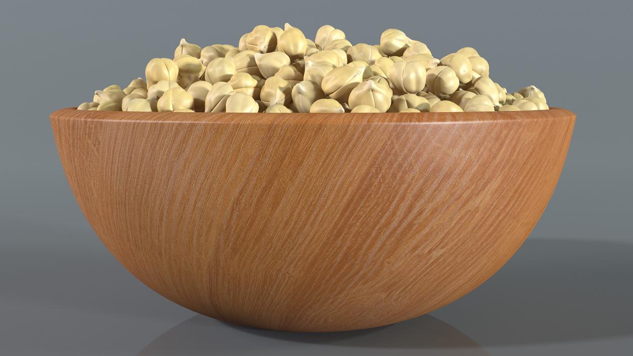 3D Beans and Seeds in a Bowl Collection 3 model