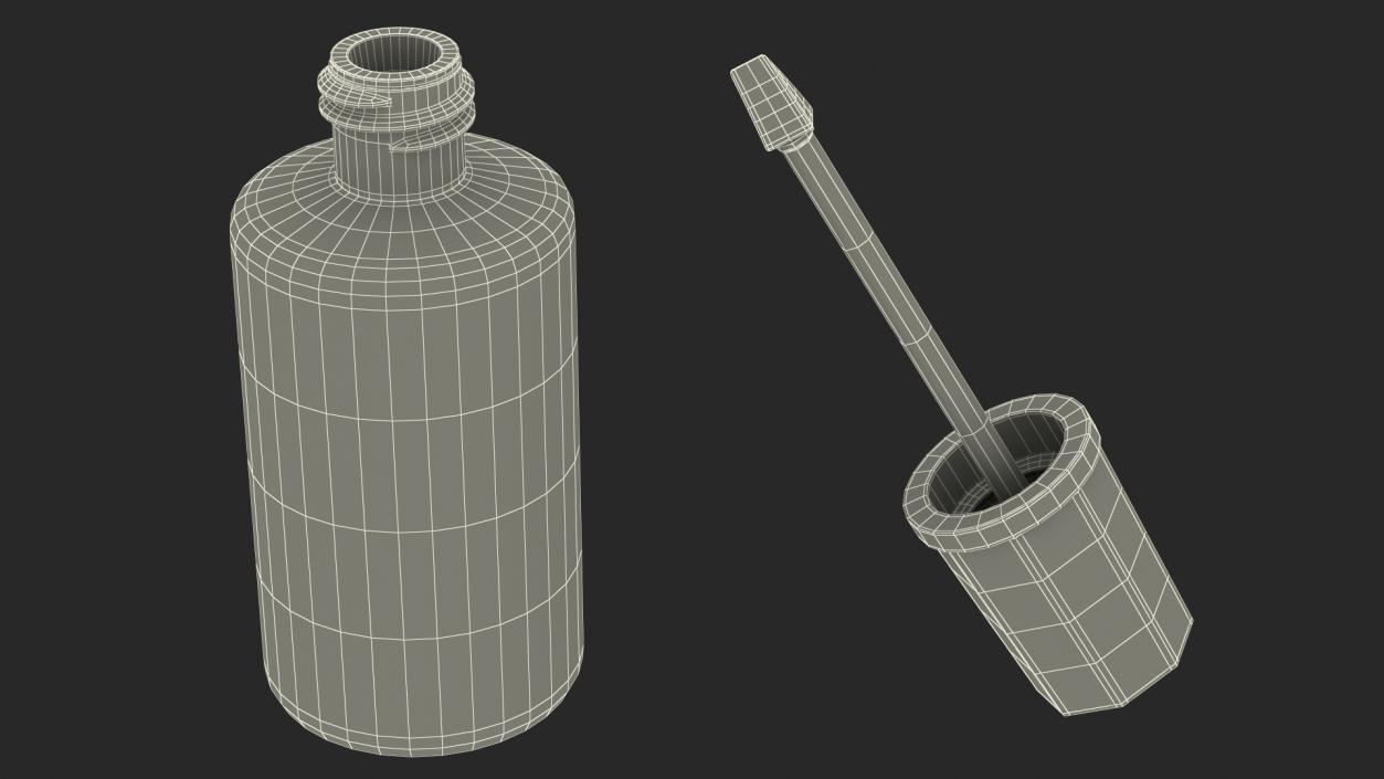 3D Correction Fluid Bottle model