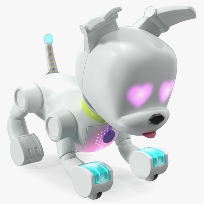 Mini AI Robot Dog 3D