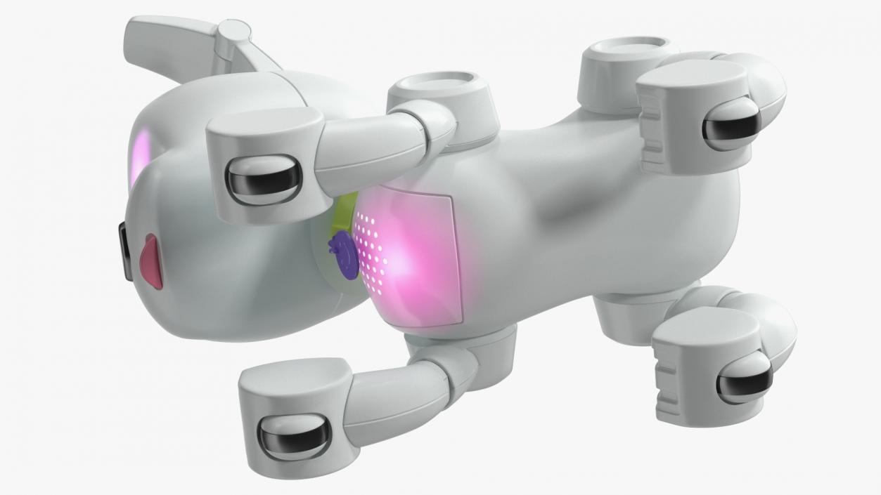 Mini AI Robot Dog 3D