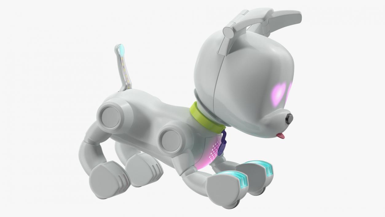 Mini AI Robot Dog 3D