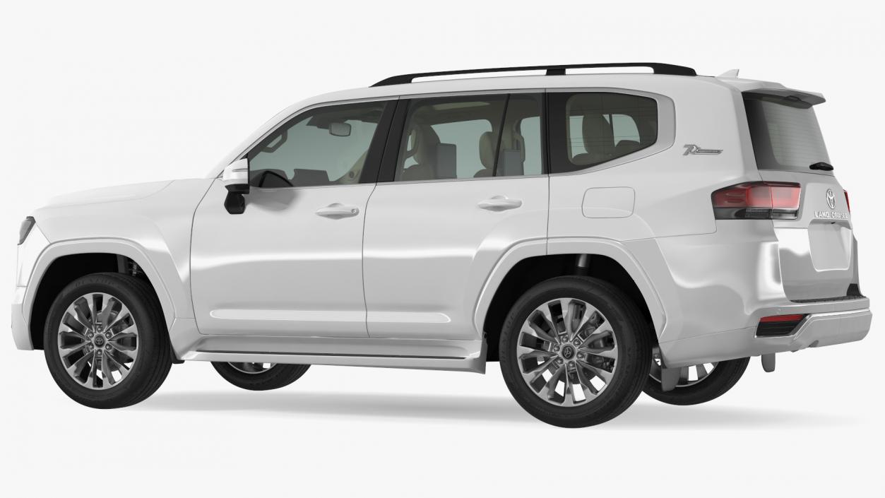 Toyota Land Cruiser 2022 Light Off 3D model