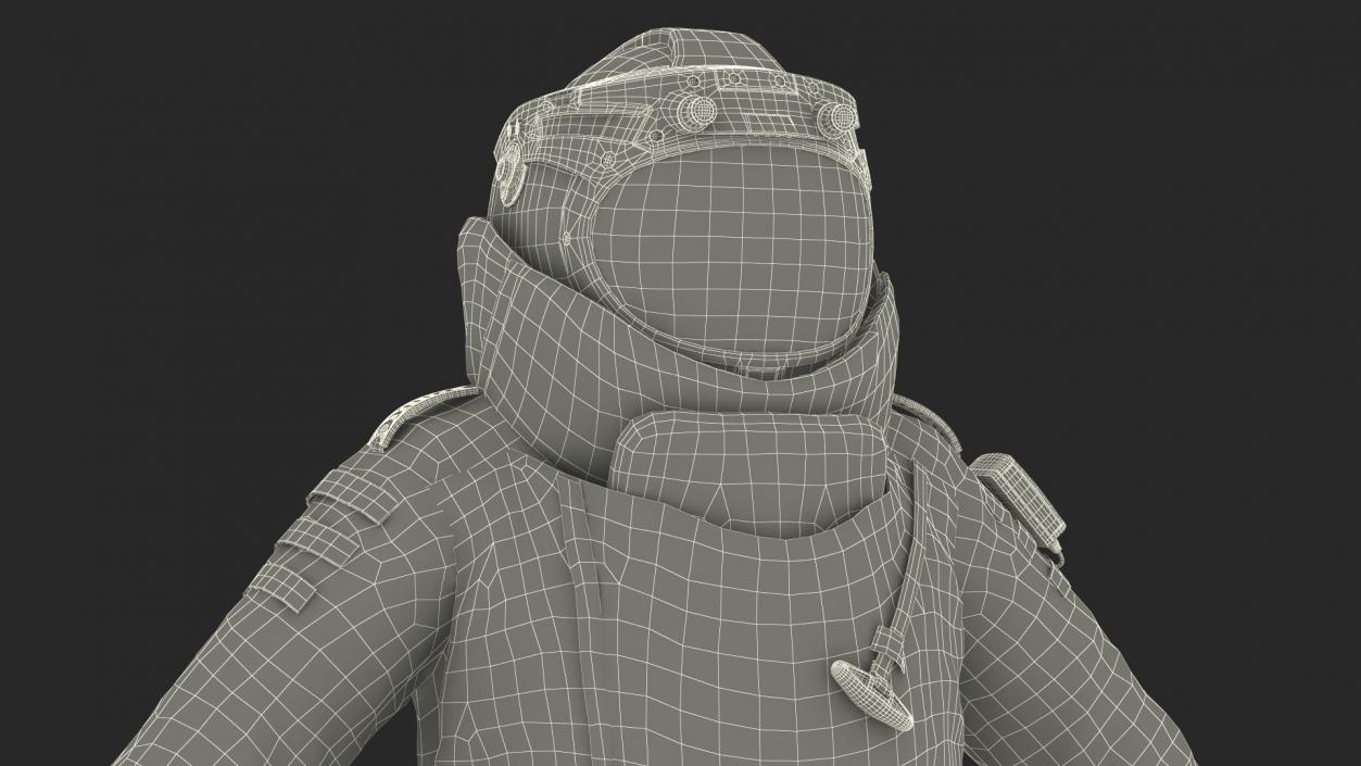 3D EOD 10 Bomb Suit Rigged model