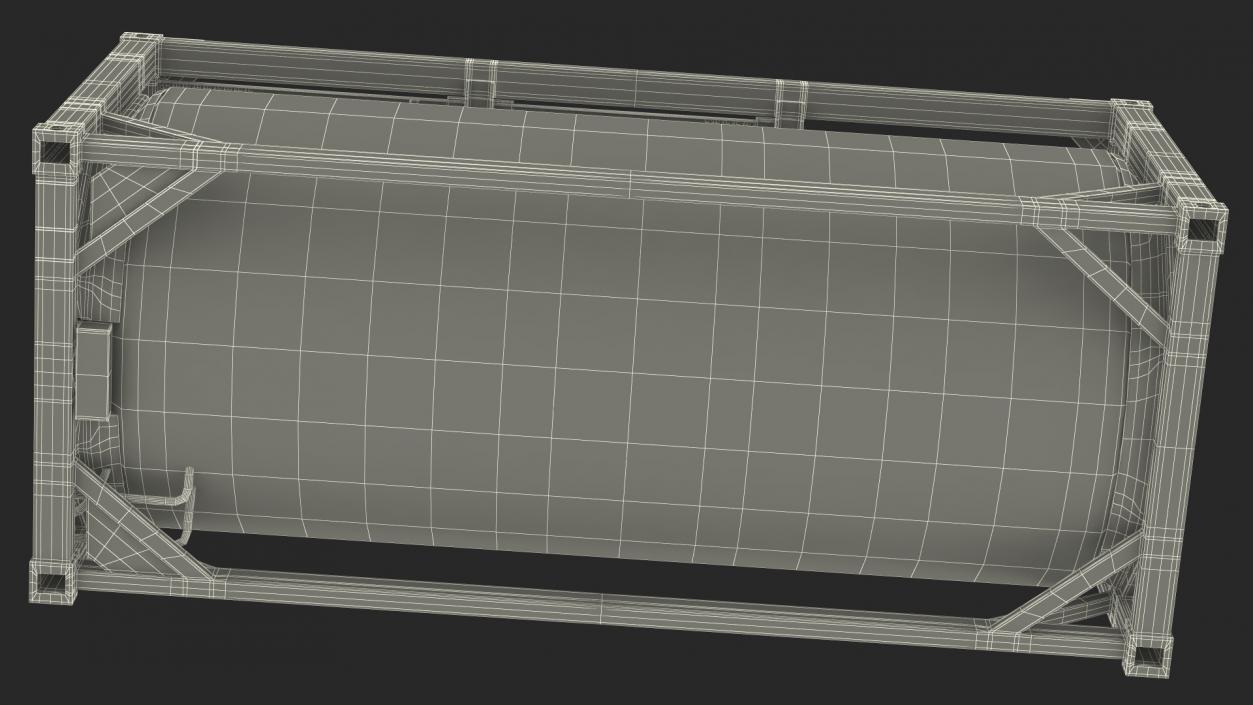 Tank Container 3D model