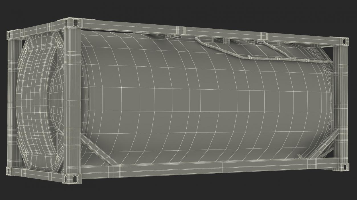 Tank Container 3D model