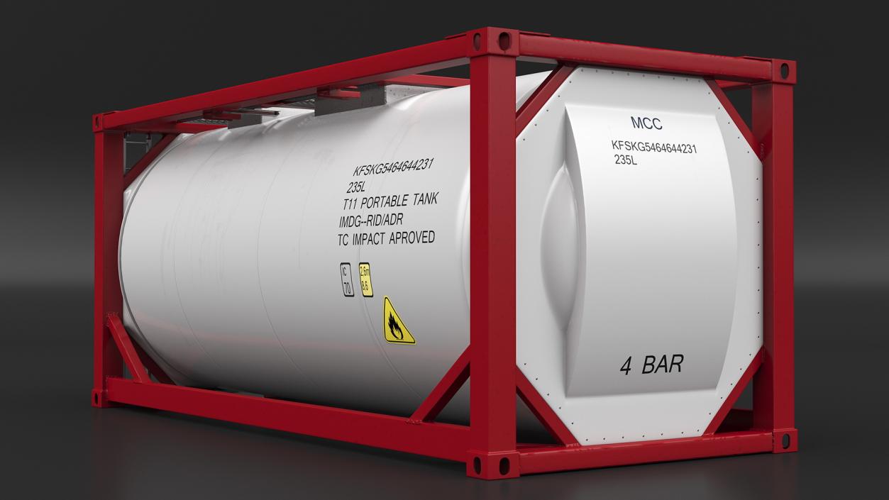 Tank Container 3D model