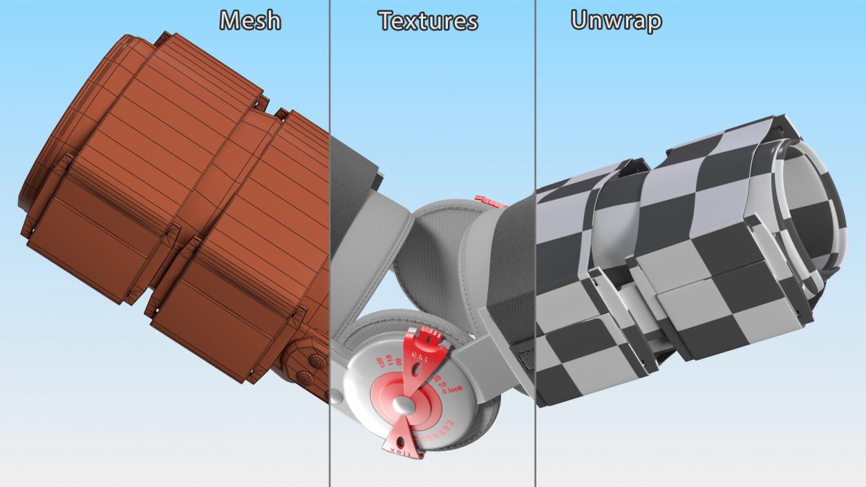 Universal Arm Brace 3D model