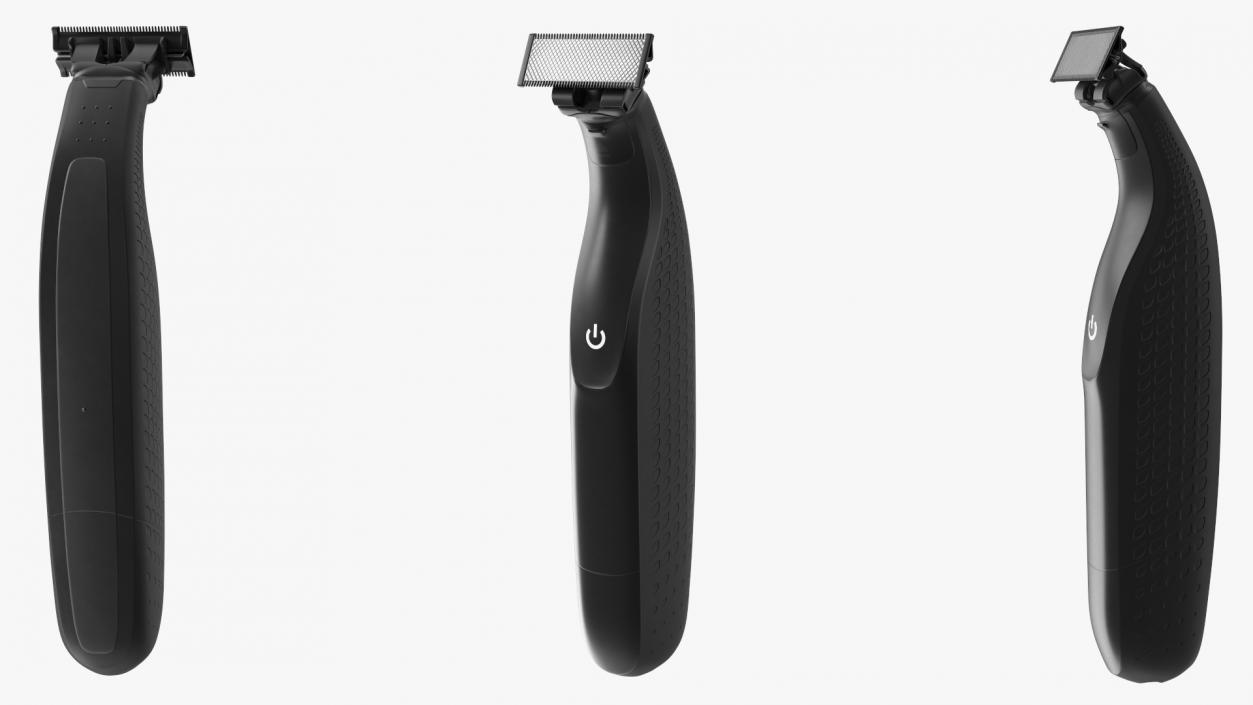 Electric Hair Trimmer Black 3D