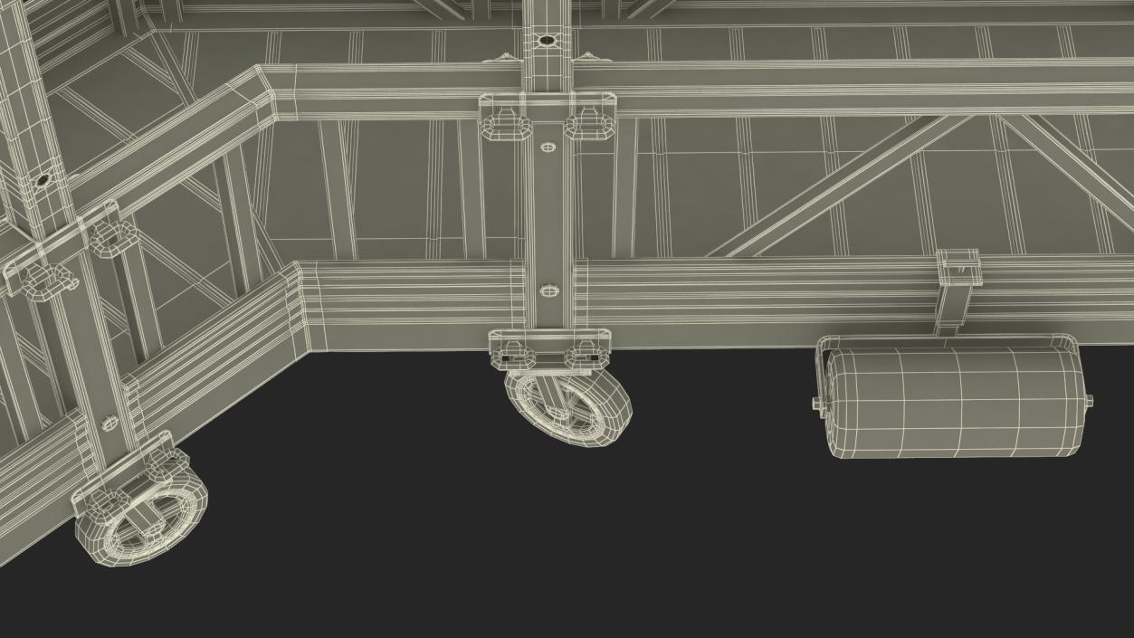 3D Window Cleaning Angled Platform 2 model