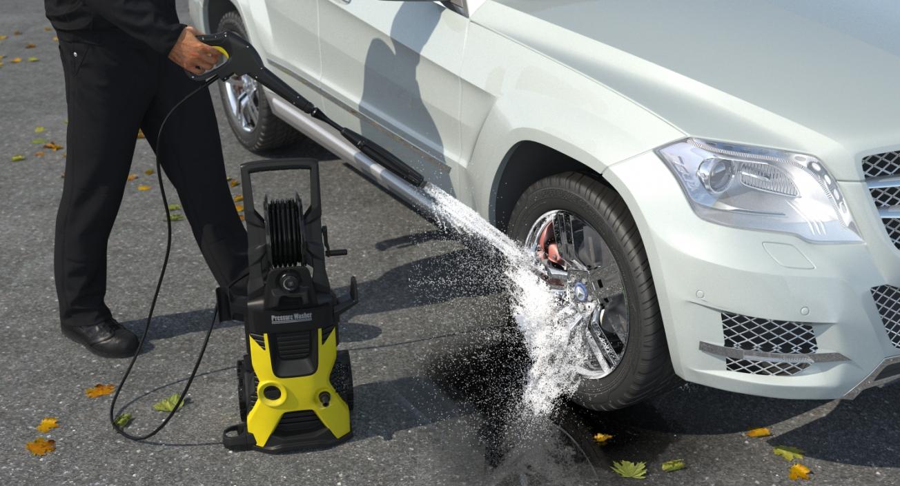 Karcher K5 Premium Pressure Washer 3D model