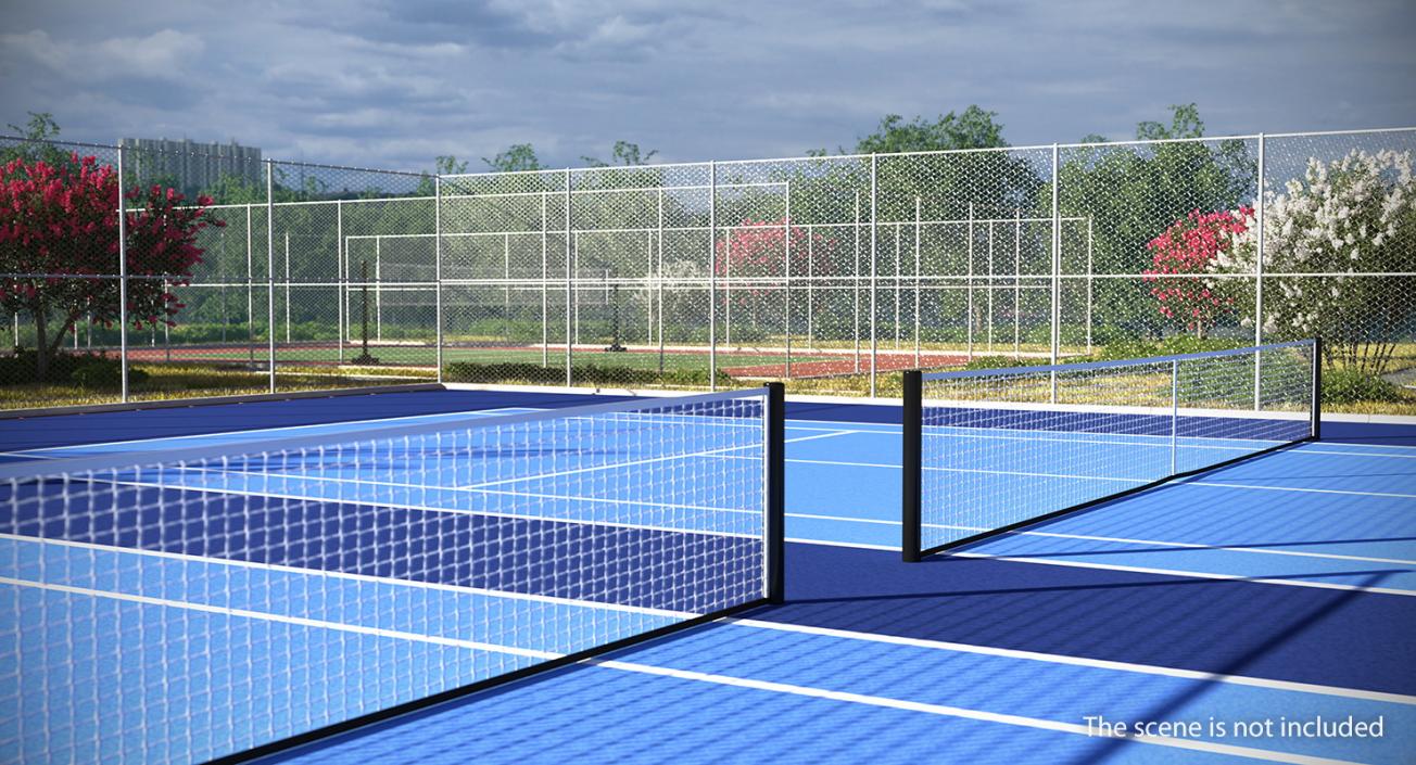 3D model Outdoor Courts 3D Models Collection