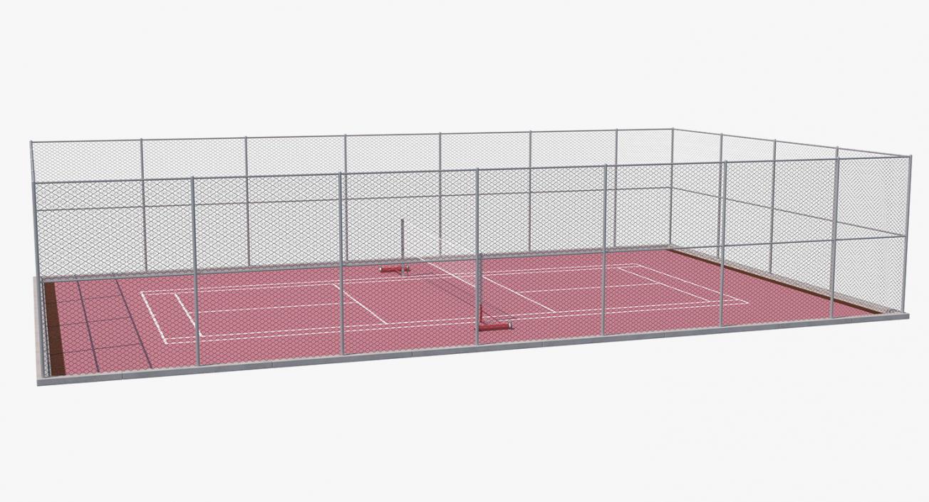 3D model Outdoor Courts 3D Models Collection