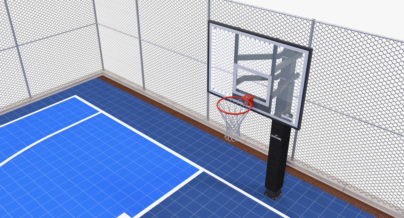 3D model Outdoor Courts 3D Models Collection