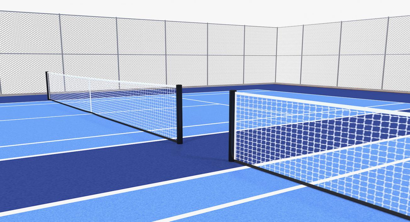 3D model Outdoor Courts 3D Models Collection