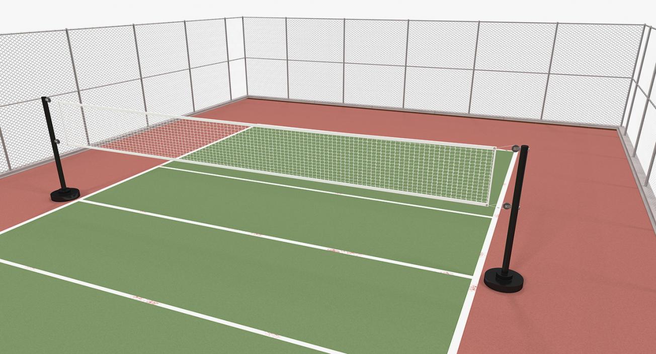 3D model Outdoor Courts 3D Models Collection