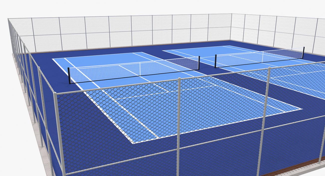 3D model Outdoor Courts 3D Models Collection