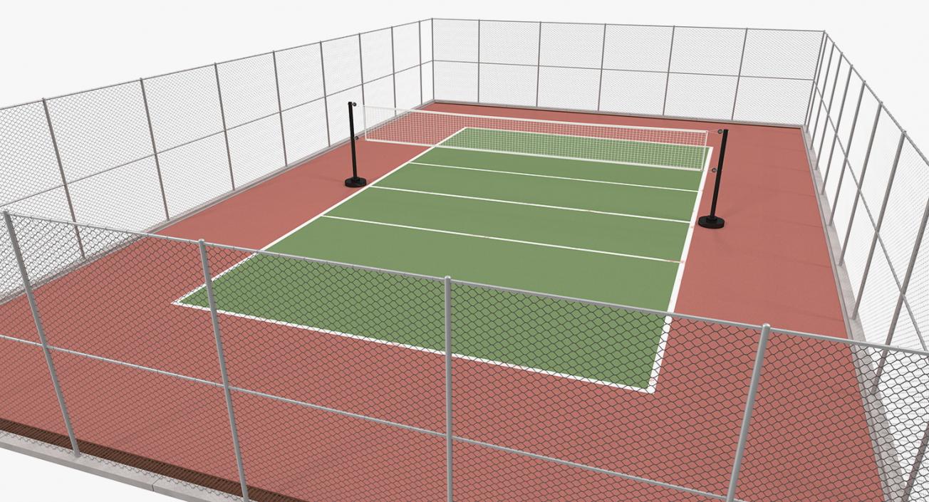 3D model Outdoor Courts 3D Models Collection