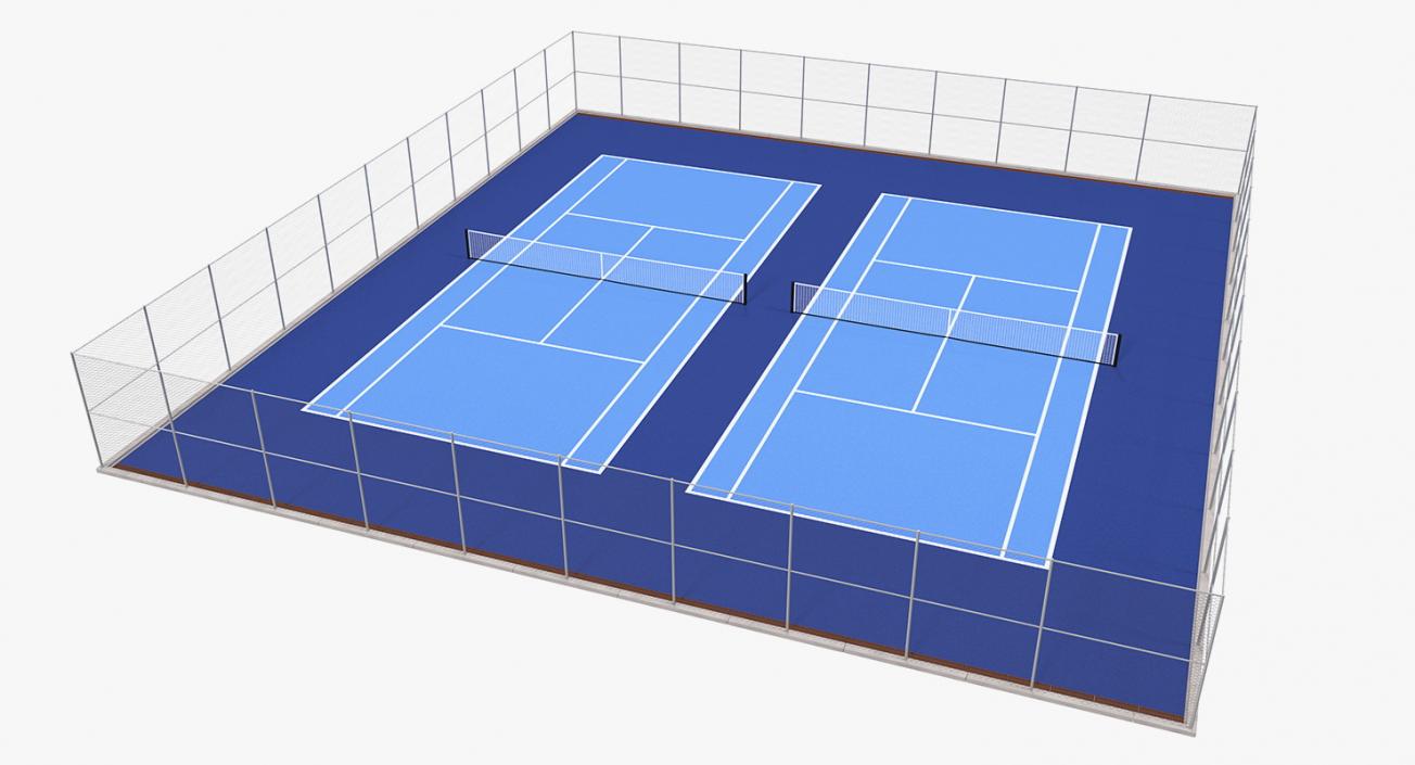 3D model Outdoor Courts 3D Models Collection