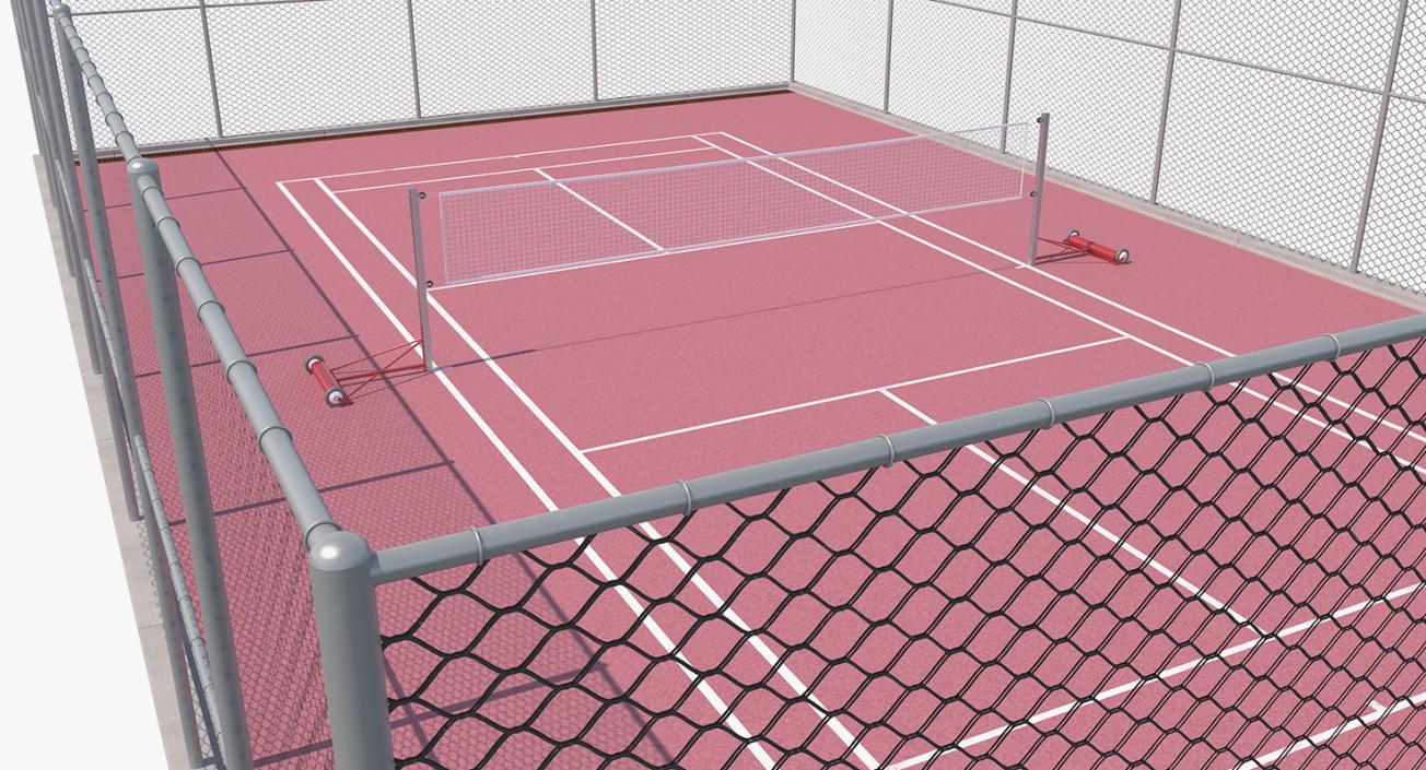 3D model Outdoor Courts 3D Models Collection