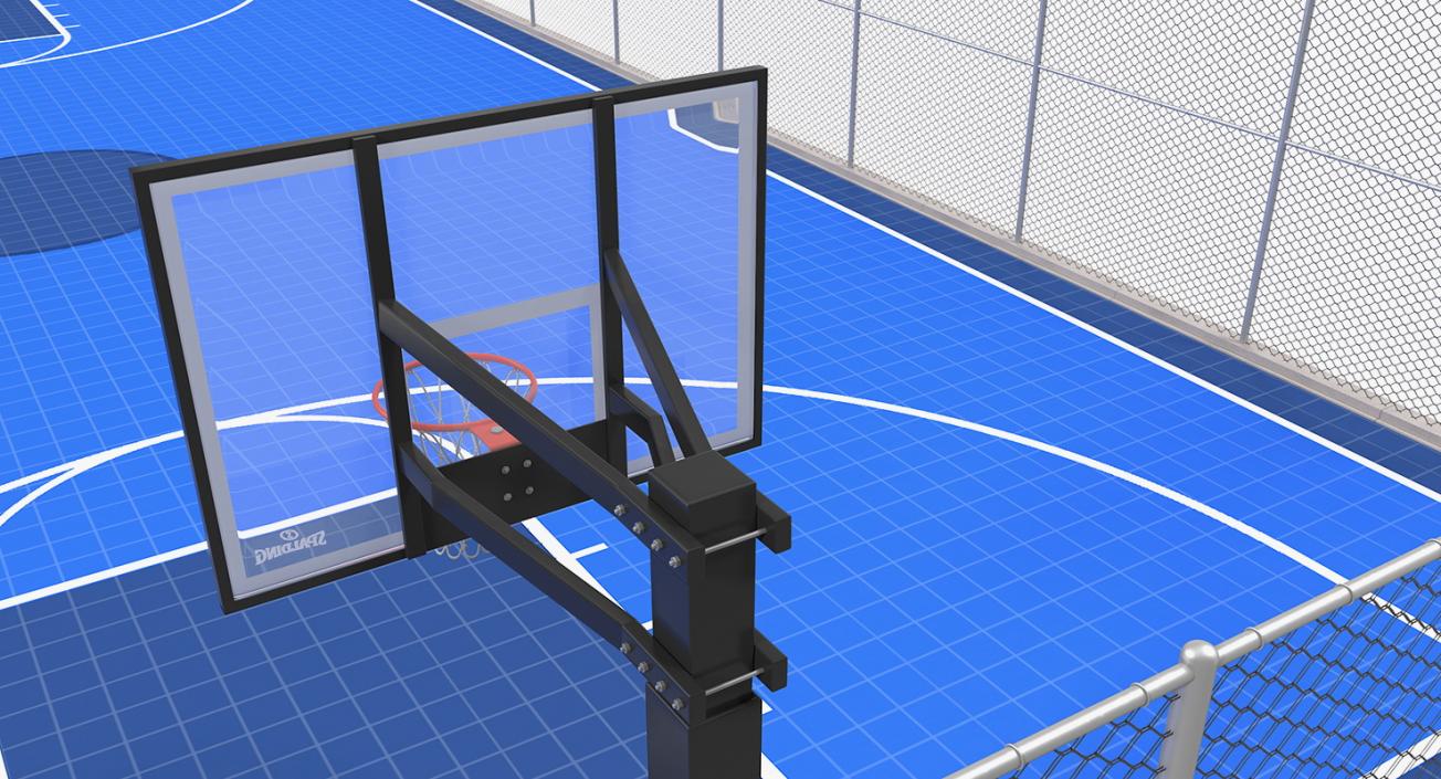 3D model Outdoor Courts 3D Models Collection