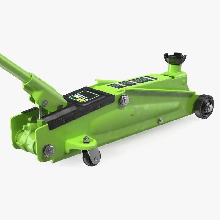 3D model Hydraulic Trolley Jack Generic