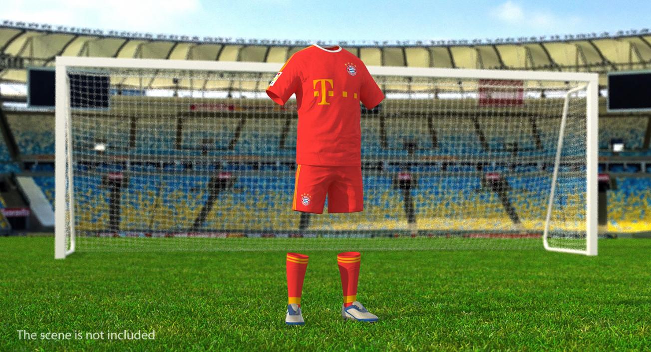 3D Soccer Uniform Bayern