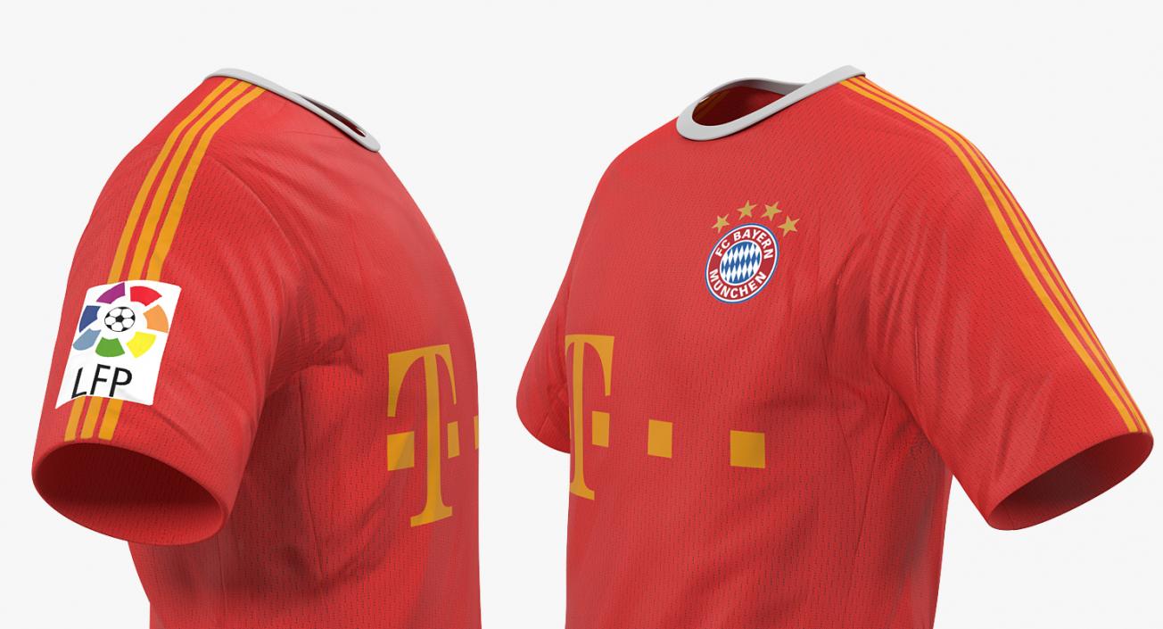 3D Soccer Uniform Bayern