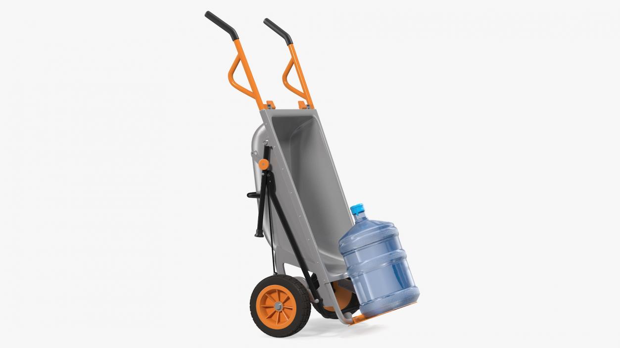 3D model WORX Aerocart Cart with 5 Gallon Water Bottle