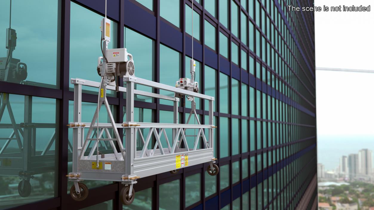 Window Cleaning Platform 3D model